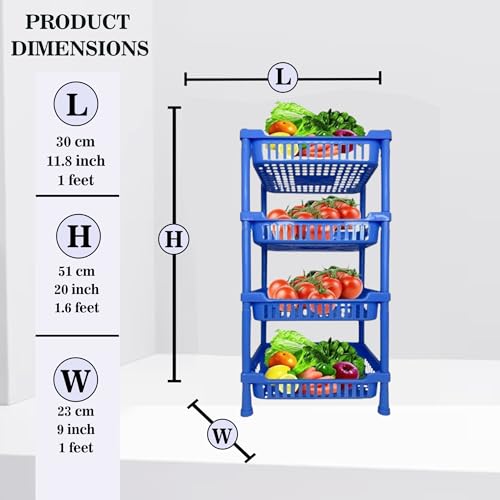 Sulfar Multipurpose Plastic Trolley
