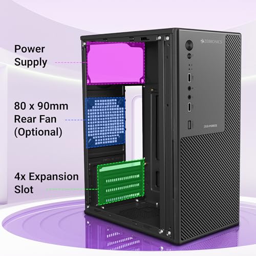 Zebronics Force, Computer Chassis, Micro