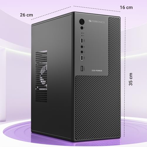 Zebronics Force, Computer Chassis, Micro