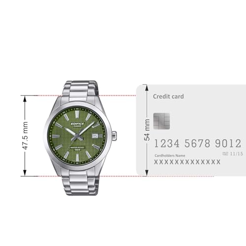 Casio Edifice EFV-160D-3AVDF Analog Green Dial Men (ED685) - Image 6