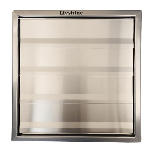 Livshine Aluminum Flap Exhaust Shutter