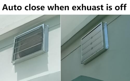 Livshine Aluminum Flap Exhaust Shutter