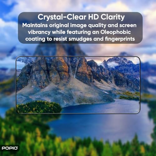 POPIO Military-Grade Gorilla Tempered Glass