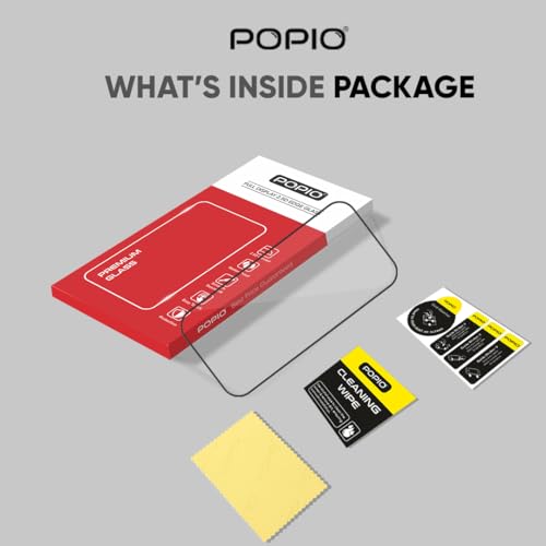 POPIO Military-Grade Gorilla Tempered Glass