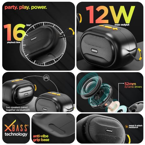 Dubstep Pop 1210 Portable Bluetooth