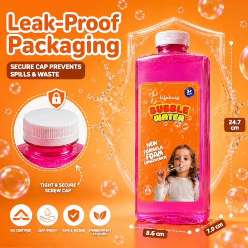 Lifelong Bubble Solution 1000 ML