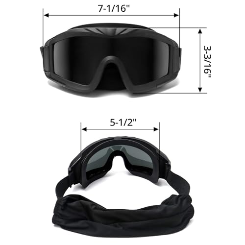 Military Alpha Ballistic Goggles Tactical