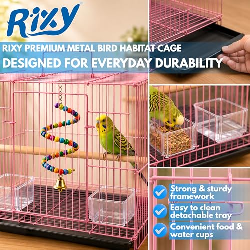Rixy Metal Bird Cage