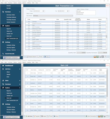 DRPU Purchase Order Software Standard