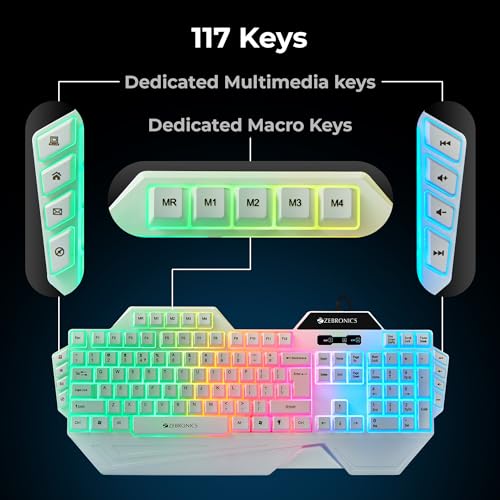 ZEBRONICS Optimus Gaming Keyboard &