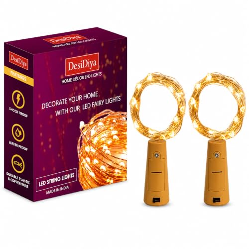 Desidiya® Bottle Lights with Cork