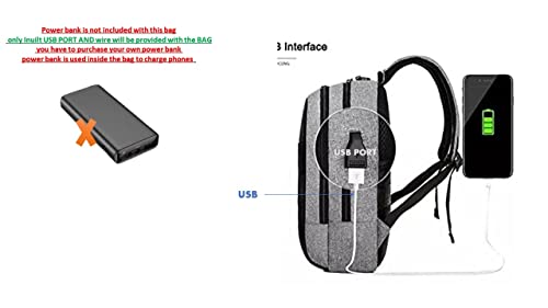 TRUE HUMAN® Anti-Theft backpack