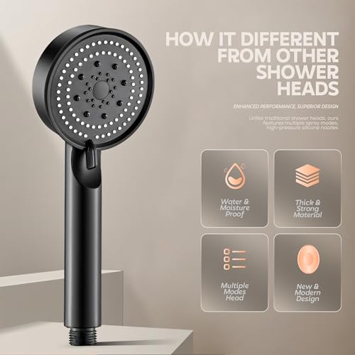 MIORAH 5-Function Hand Shower