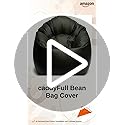 4XL Leather Bean Bag Cover