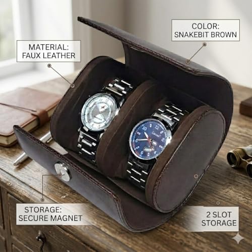 essart Luxury Watch Roll Case