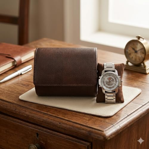 essart Luxury Watch Roll Case