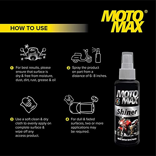 Motomax Shiner Multi surface Spray