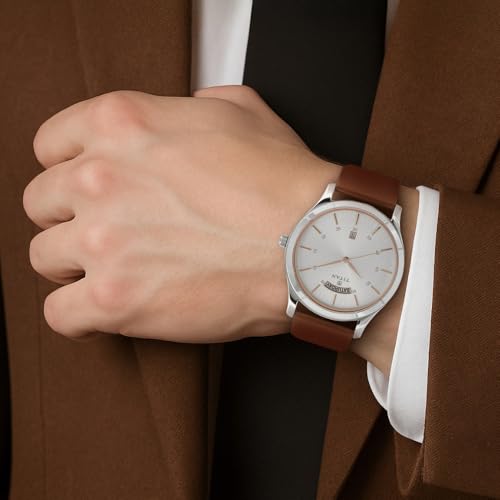 Titan Neo Analog Silver Dial