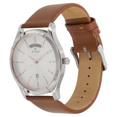 Titan Neo Analog Silver Dial