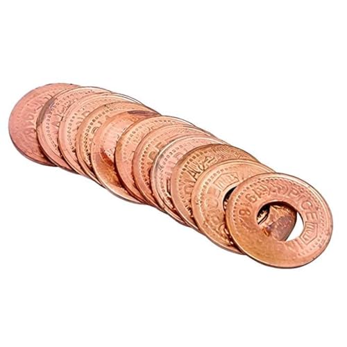copper coins pure original with hole pendant Locket