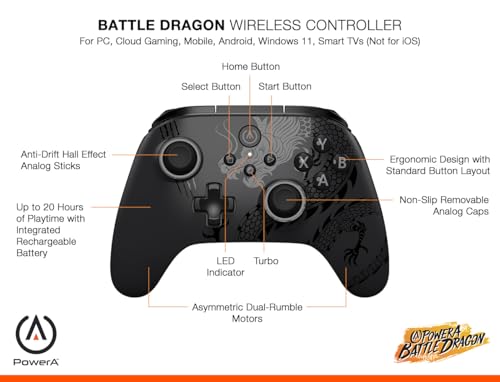 PowerA Battle Dragon™ Wireless Controller