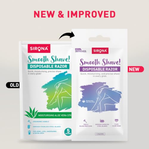 Sirona Disposable Hair Removal Razor