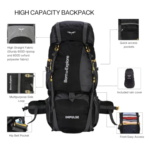 Impulse Rucksack bags 80 litres