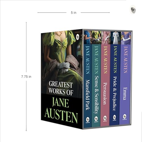Greatest Works of Jane Austen (Set of 5 Books) - Image 3