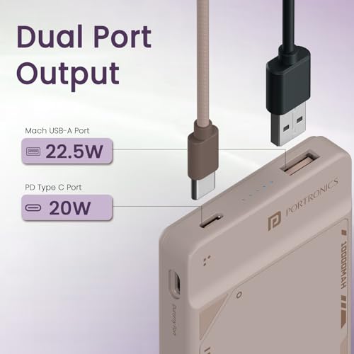 Portronics Luxcell Uno 10K 10000