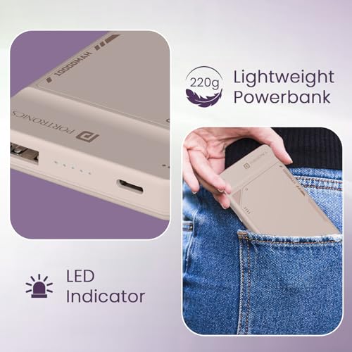 Portronics Luxcell Uno 10K 10000