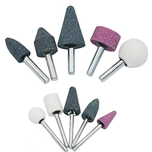 10 Pcs/Set Abrasive Polish Mounted