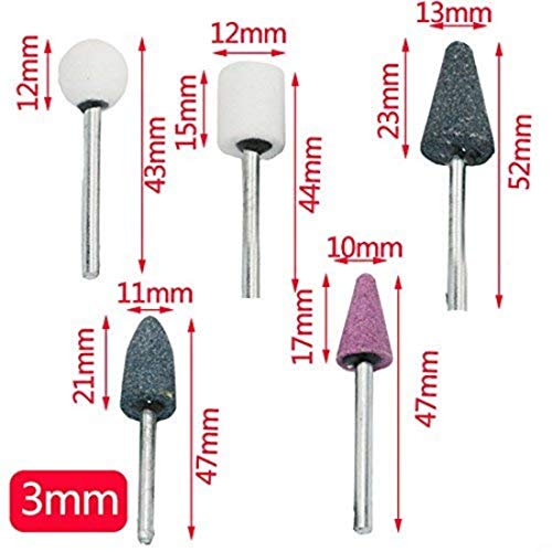 10 Pcs/Set Abrasive Polish Mounted
