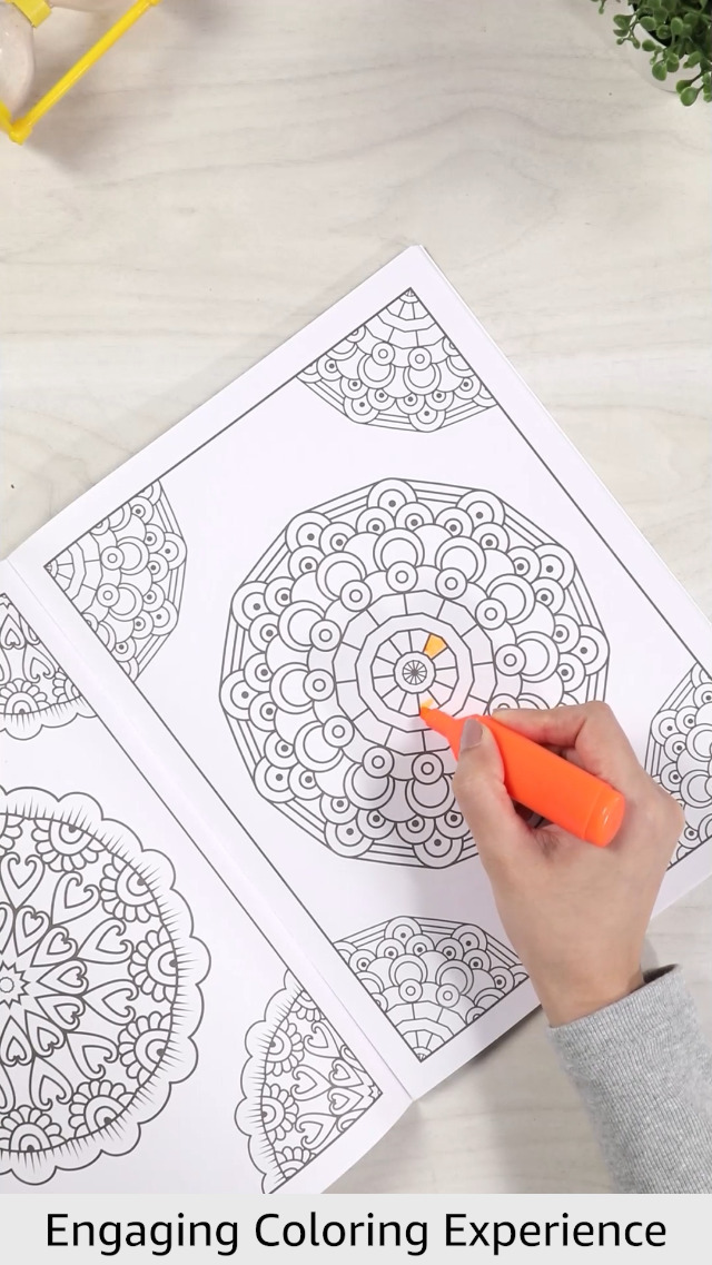 Creative Coloring Mandala For Kids