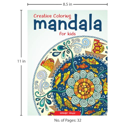 Creative Coloring Mandala For Kids