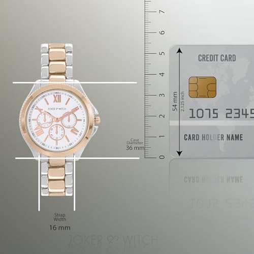 Joker & Witch Metal Alloy Analogue Watch for Women - Image 6
