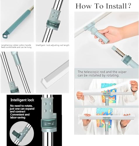Garage Shower Floor Squeegee Broom