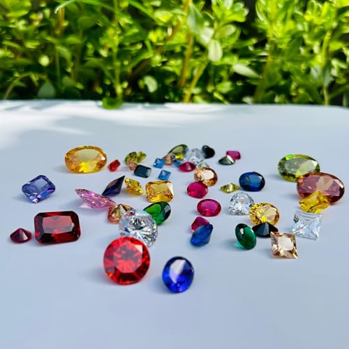 Cubic Zirconia 1PCS PER COLOR