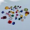 Cubic Zirconia 1PCS PER COLOR