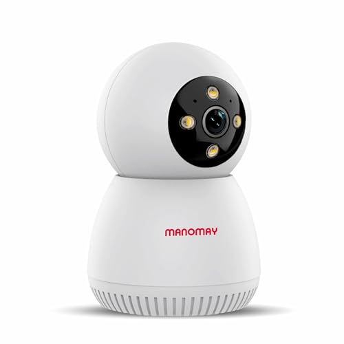 MANOMAY 3MP Wi-Fi Pan-Tilt Security