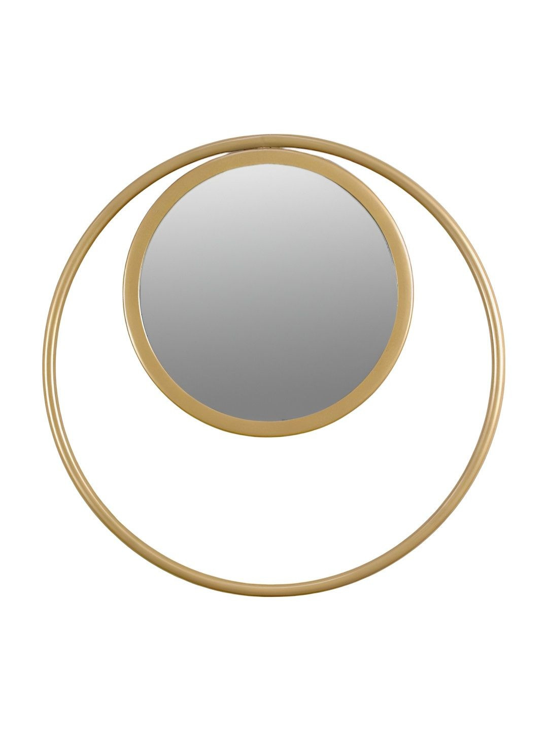 Hind Decor Round Metal Wall Mirror - Image 4