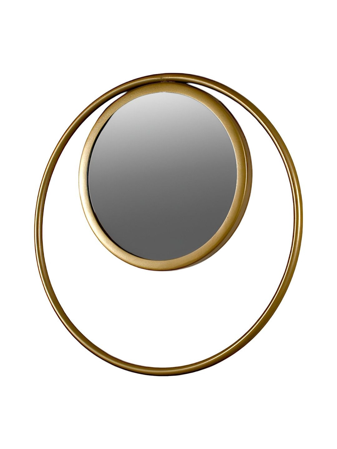 Hind Decor Round Metal Wall Mirror - Image 5