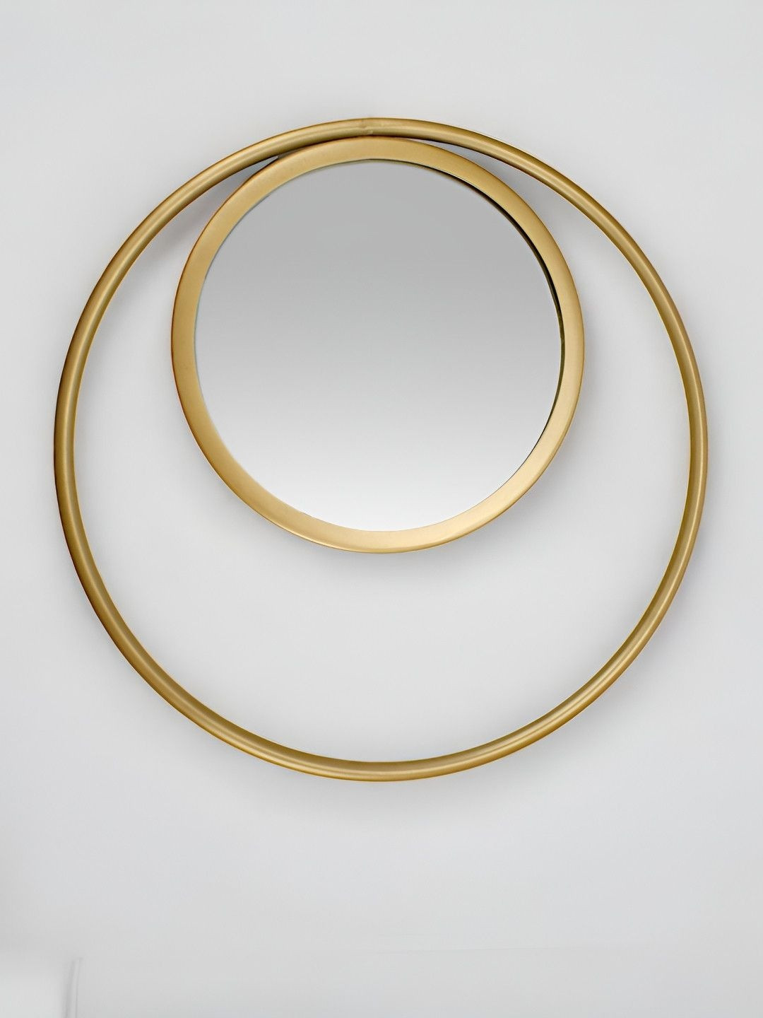 Hind Decor Round Metal Wall Mirror - Image 6