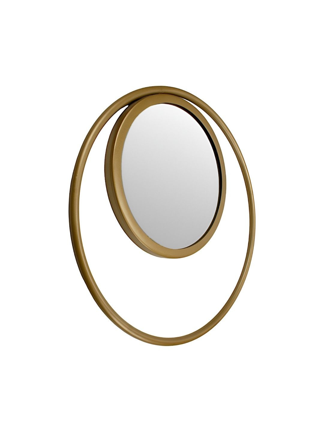 Hind Decor Round Metal Wall Mirror - Image 7