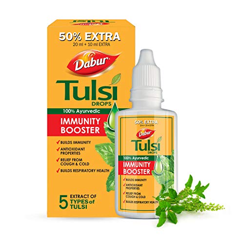 Dabur Tulsi Drops- 50% Extra: