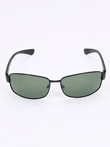 Skechers Men Rectangular Black Polarization Sunglasses, large - Image 2