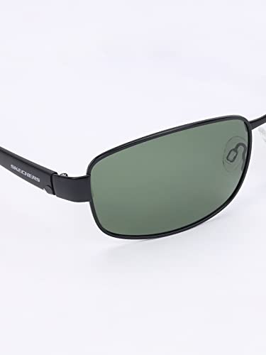 Skechers Men Rectangular Black Polarization Sunglasses, large - Image 4