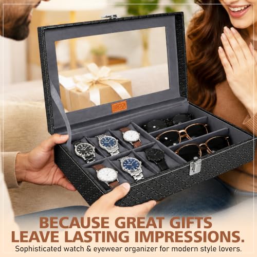 LEDO Watch Box and Sunglass