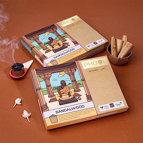 Phool Sandalwood Havan Cups I