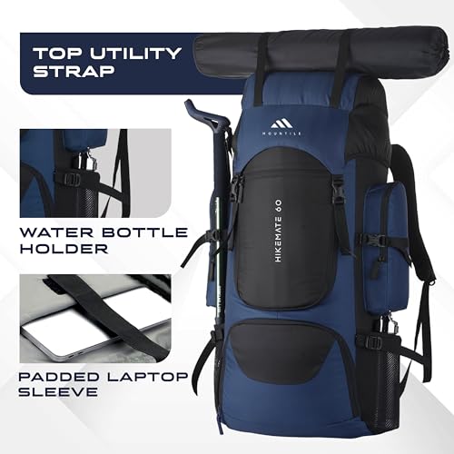 MOUNTILE HIKEMATE 60L Travel Backpack