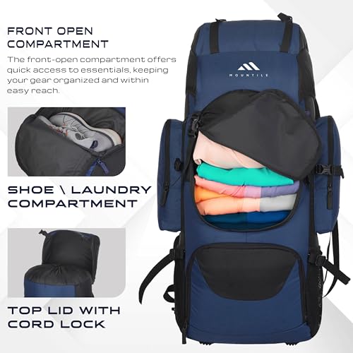 MOUNTILE HIKEMATE 60L Travel Backpack